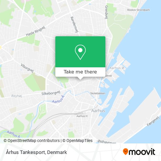 Århus Tankesport map
