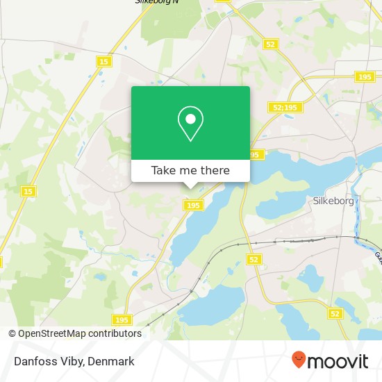 Danfoss Viby map