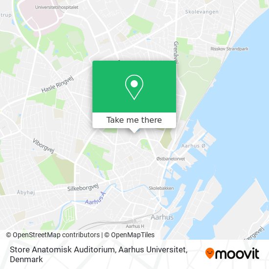 Store Anatomisk Auditorium, Aarhus Universitet map