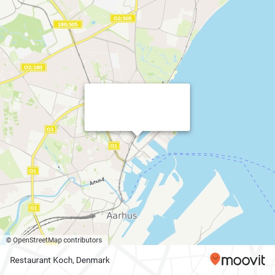 Restaurant Koch map