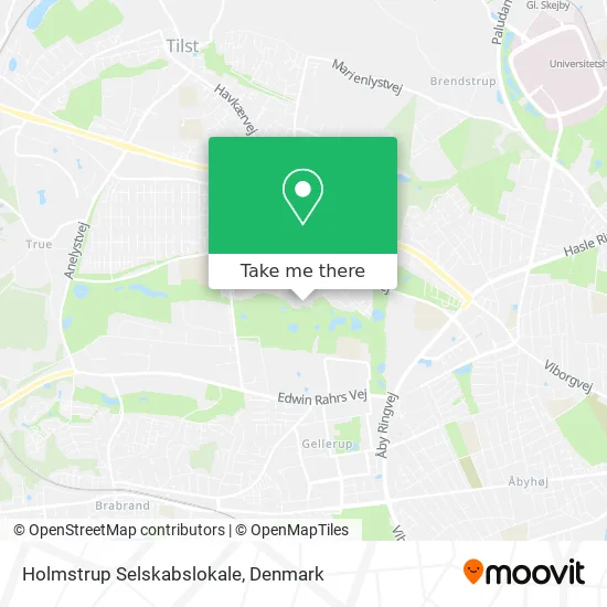 Holmstrup Selskabslokale map