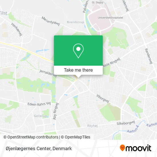 Øjenlægernes Center map