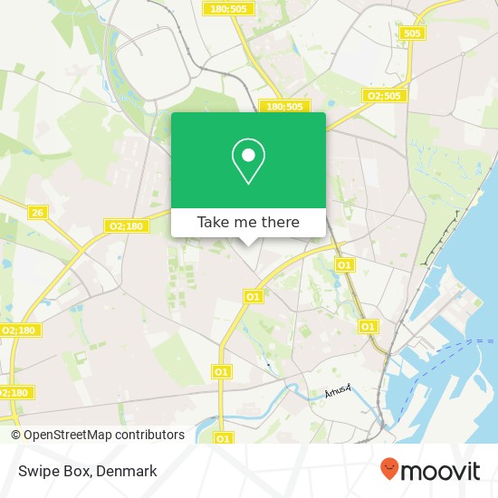 Swipe Box map