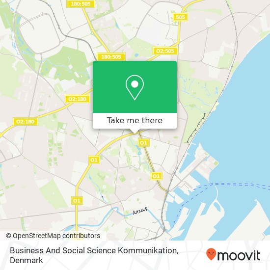 Business And Social Science Kommunikation map