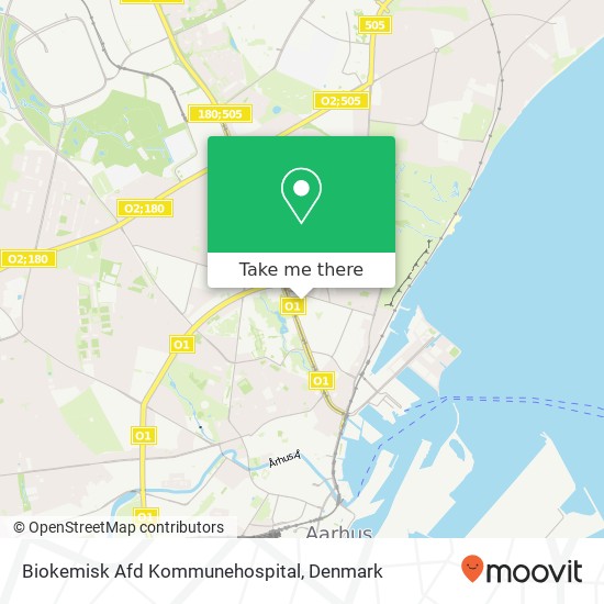 Biokemisk Afd Kommunehospital map