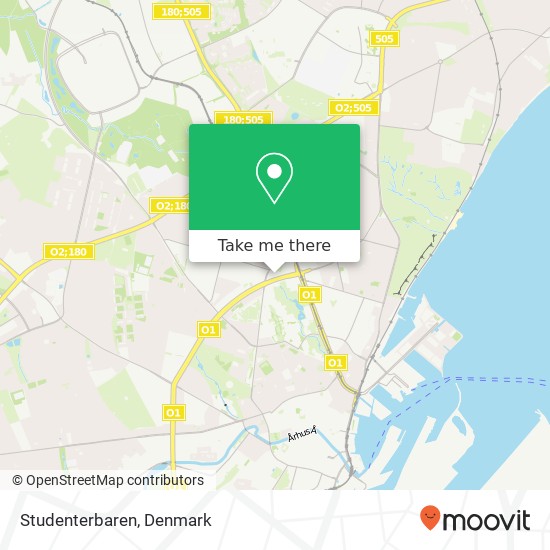 Studenterbaren map