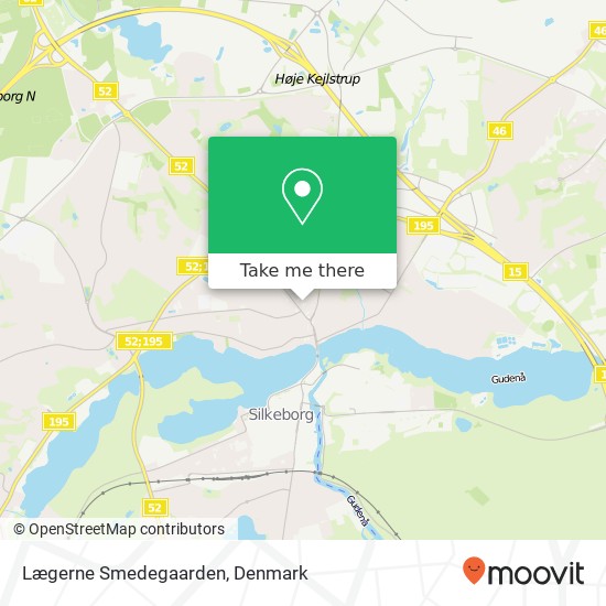 Lægerne Smedegaarden map