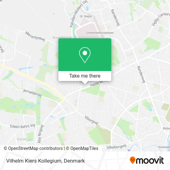 Vilhelm Kiers Kollegium map