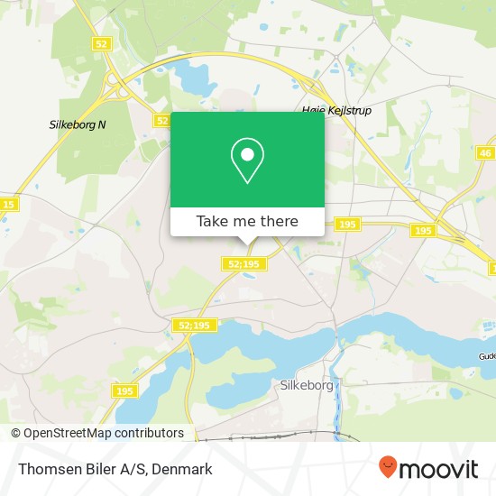 Thomsen Biler A/S map