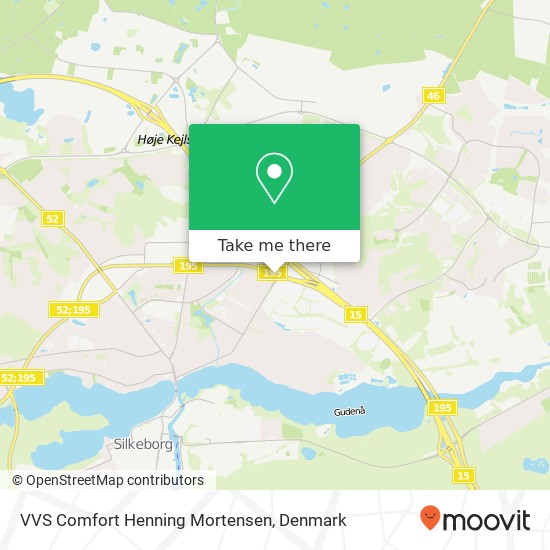 VVS Comfort Henning Mortensen map