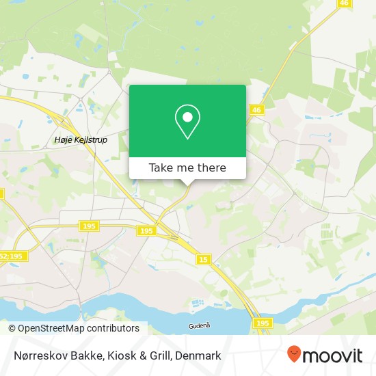 Nørreskov Bakke, Kiosk & Grill map