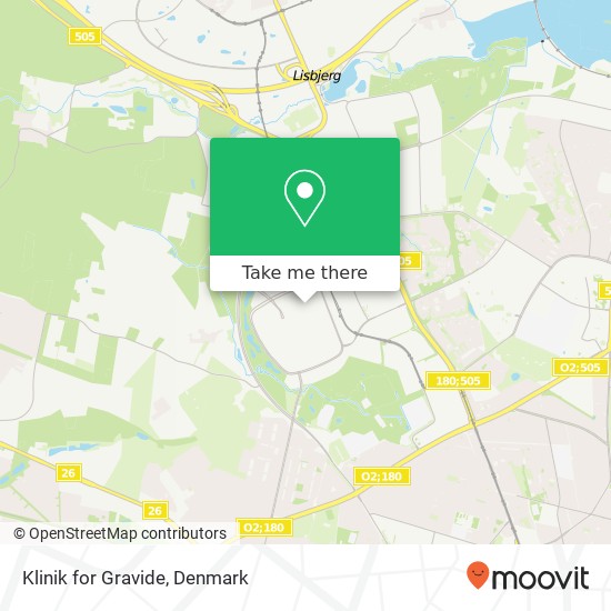 Klinik for Gravide map