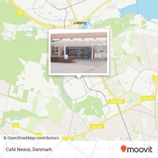 Café Nexus map