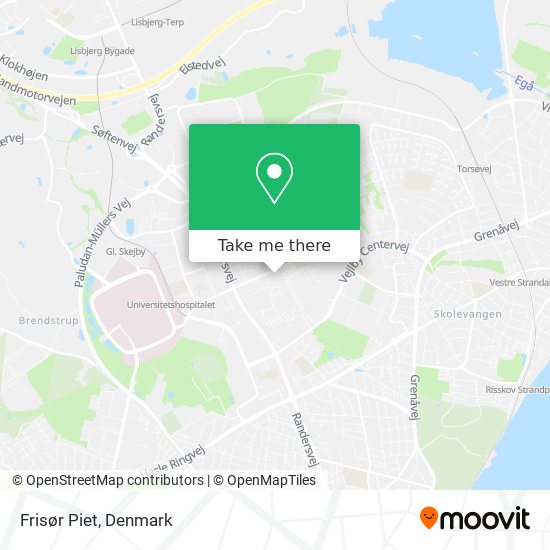 Frisør Piet map