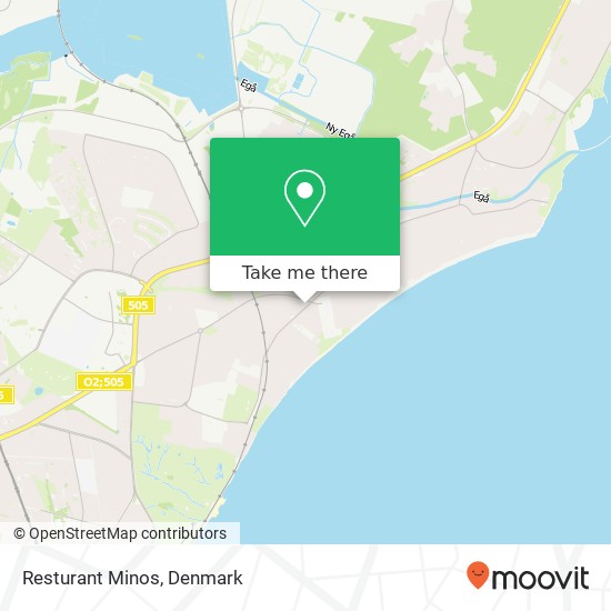 Resturant Minos map