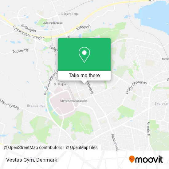 Vestas Gym map