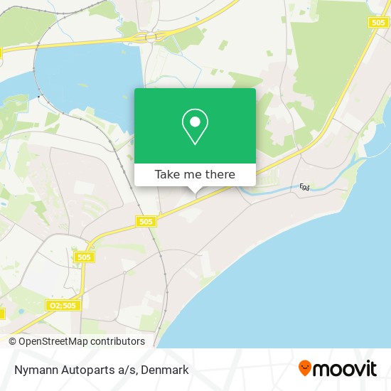 Nymann Autoparts a/s map
