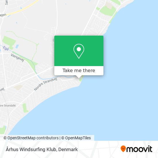 Århus Windsurfing Klub map