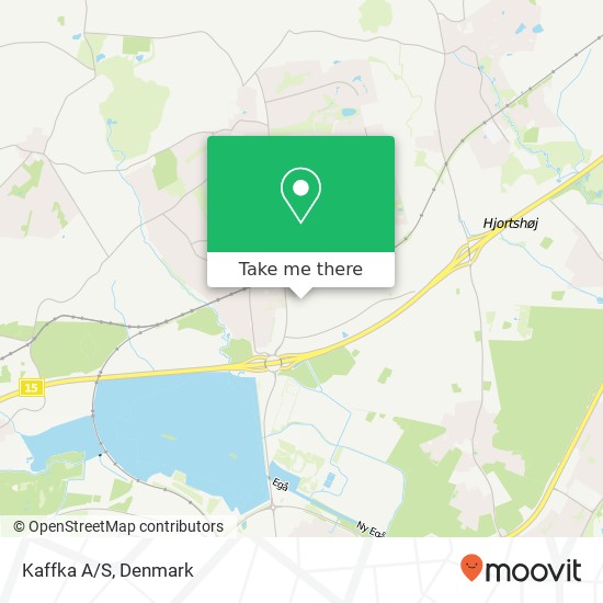 Kaffka A/S map