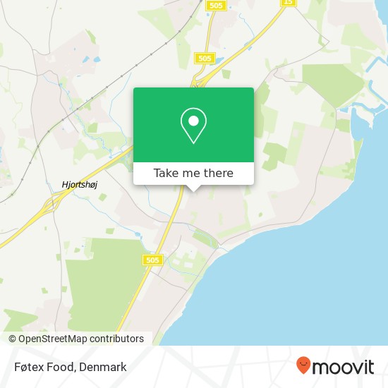 Føtex Food map