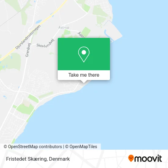 Fristedet Skæring map