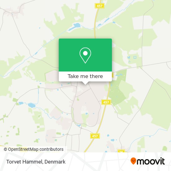 Torvet Hammel map