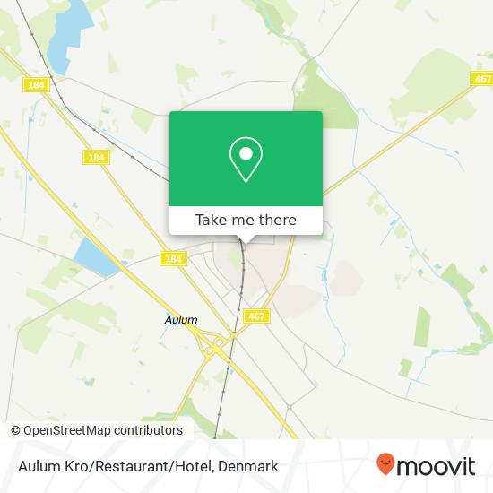Aulum Kro/Restaurant/Hotel map