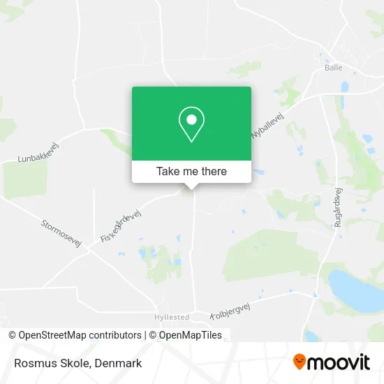 Rosmus Skole map