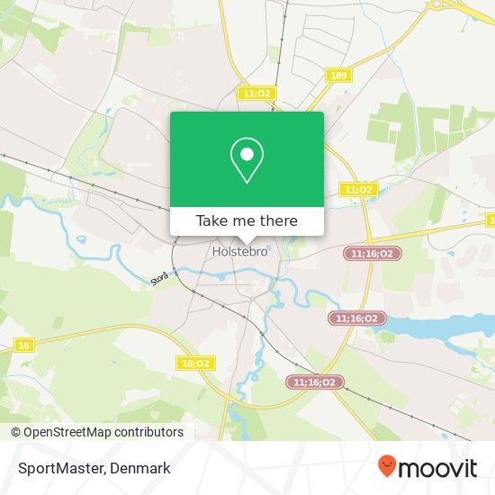 SportMaster map