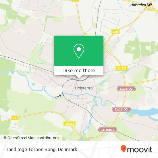 Tandlæge Torben Bang map