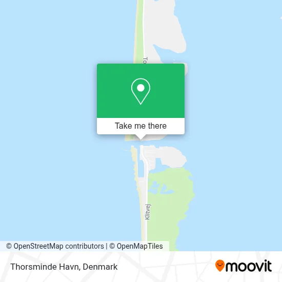 Thorsminde Havn map