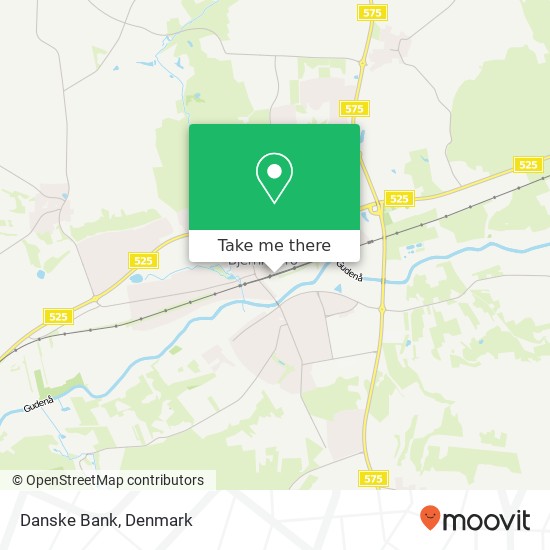 Danske Bank map