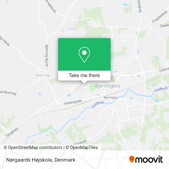 Nørgaards Højskole map