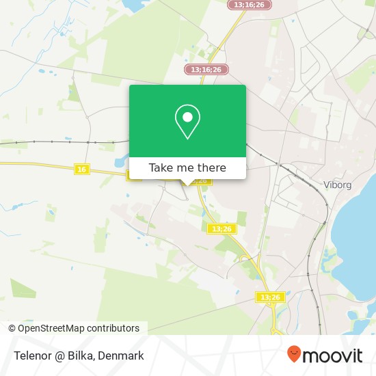 Telenor @ Bilka map