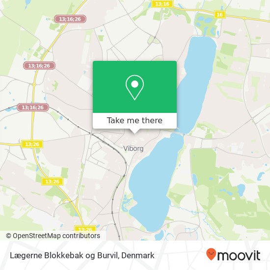 Lægerne Blokkebak og Burvil map