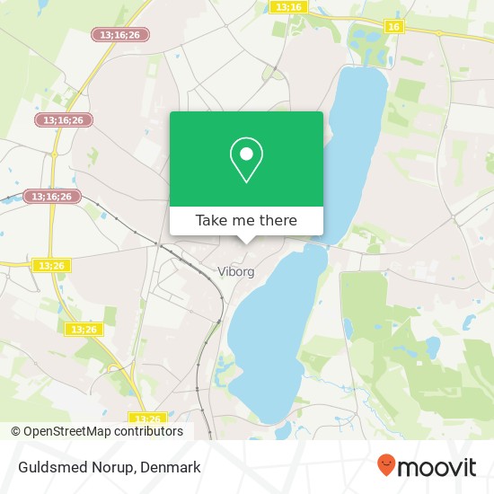 Guldsmed Norup map