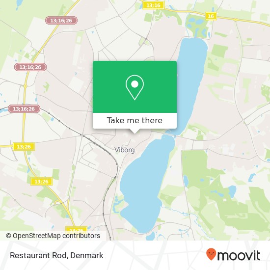 Restaurant Rod map