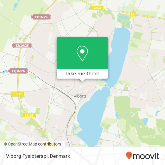 Viborg Fysioterapi map