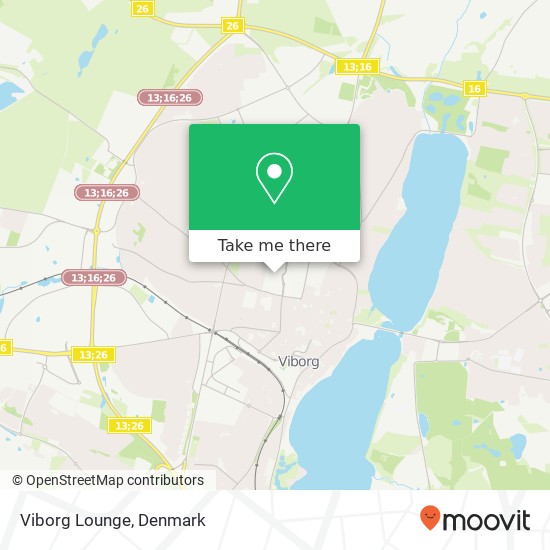 Viborg Lounge map