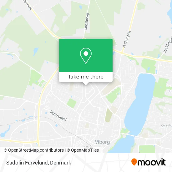 Sadolin Farveland map