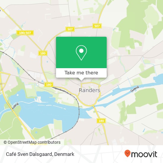 Café Sven Dalsgaard map