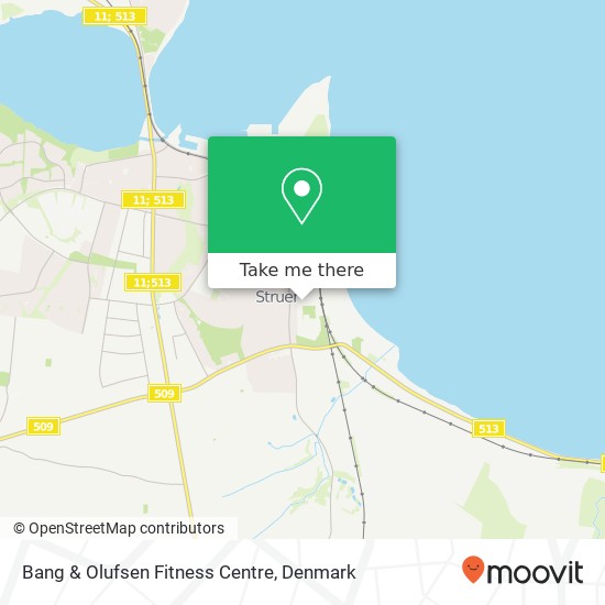 Bang & Olufsen Fitness Centre map