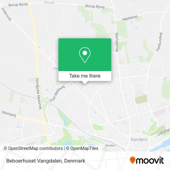 Beboerhuset Vangdalen map