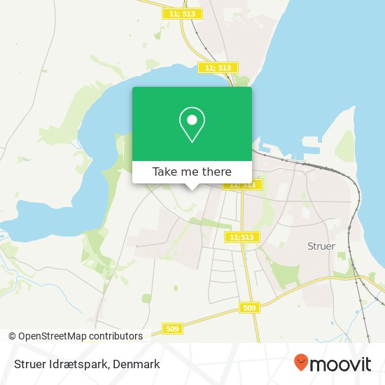 Struer Idrætspark map