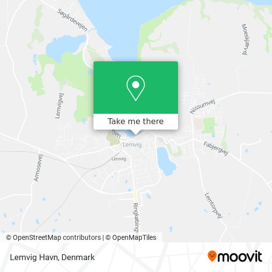 Lemvig Havn map