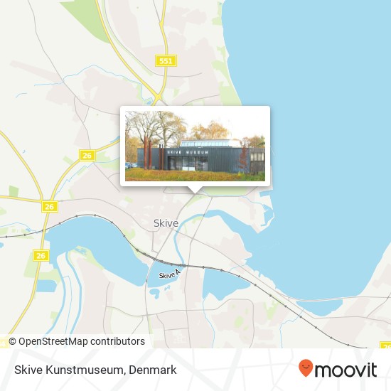 Skive Kunstmuseum map