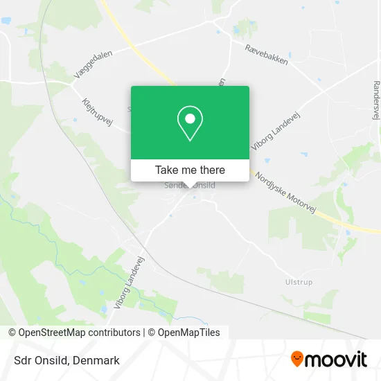 Sdr Onsild map