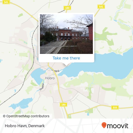 Hobro Havn map