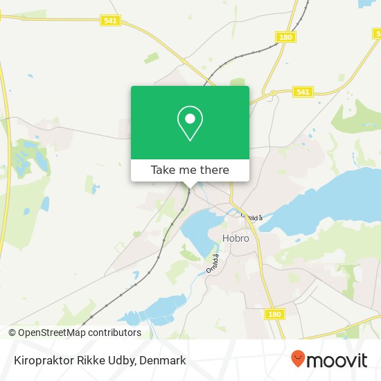 Kiropraktor Rikke Udby map