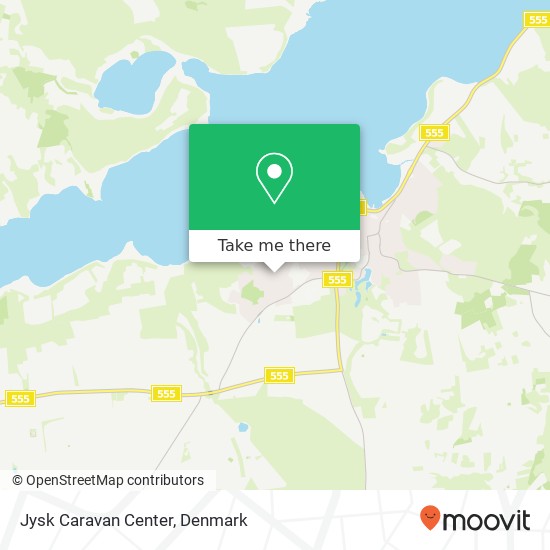 Jysk Caravan Center map